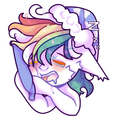 😴 Стикер «Алан и Айлин» для Telegram