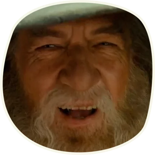 😂 Стикер «⭕ Gandalf (first movie)» для Telegram