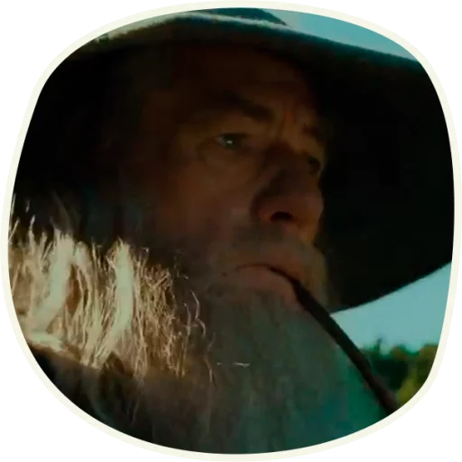 😳 Стикер «⭕ Gandalf (first movie)» для Telegram