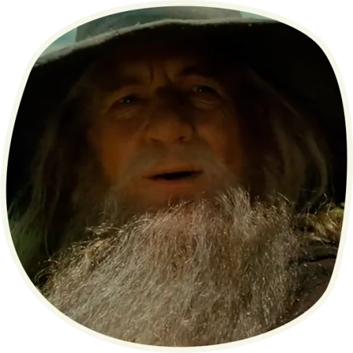 ☺️ Стикер «⭕ Gandalf (first movie)» для Telegram