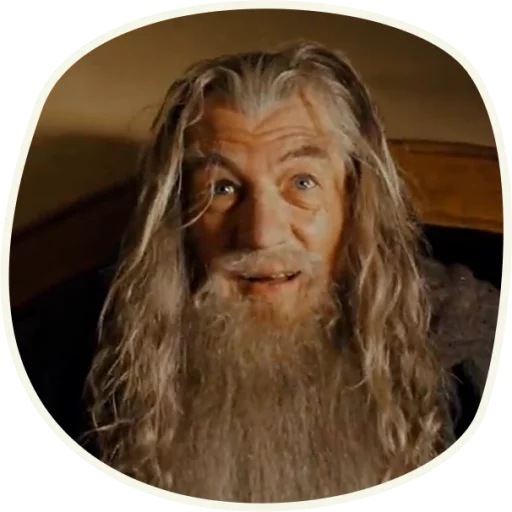 😀 Стикер «⭕ Gandalf (first movie)» для Telegram