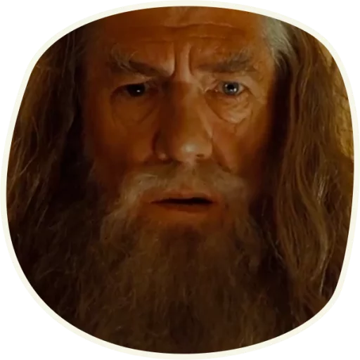 😱 Стикер «⭕ Gandalf (first movie)» для Telegram