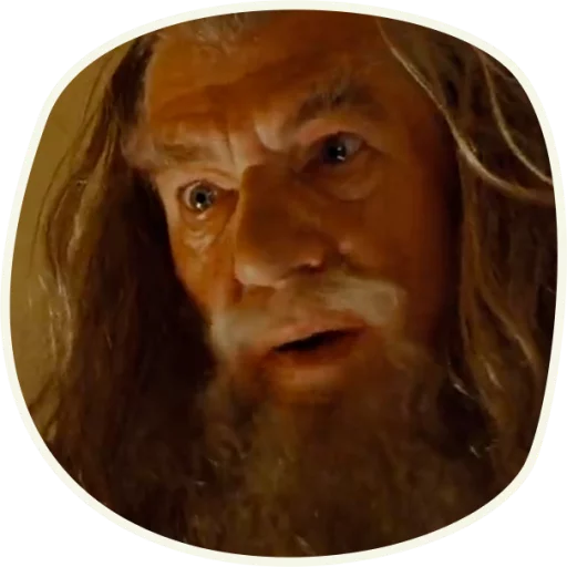 😳 Стикер «⭕ Gandalf (first movie)» для Telegram