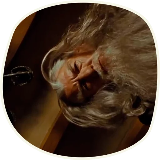 😠 Стикер «⭕ Gandalf (first movie)» для Telegram
