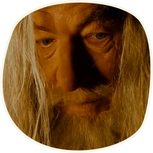 😒 Стикер «⭕ Gandalf (first movie)» для Telegram