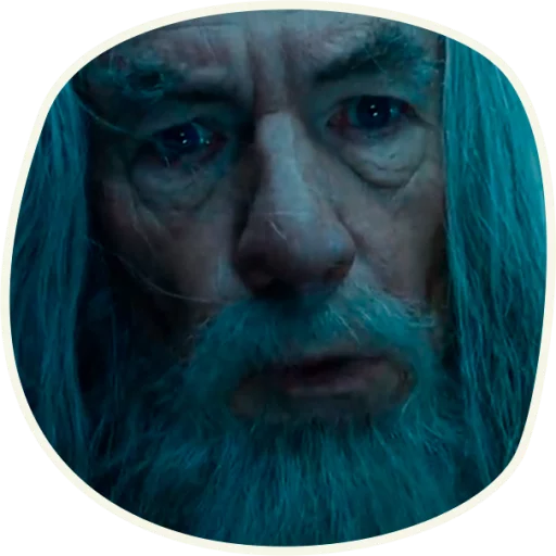 😦 Стикер «⭕ Gandalf (first movie)» для Telegram
