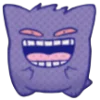 Стикерпак Gengar для Telegram