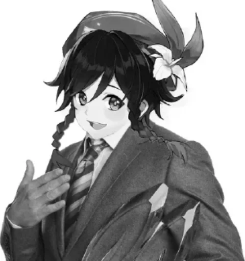😏 Стикер «Genshin Impact?» для Telegram