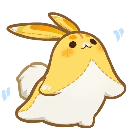 🐰 Стикер «Геншин Импакт» для Telegram