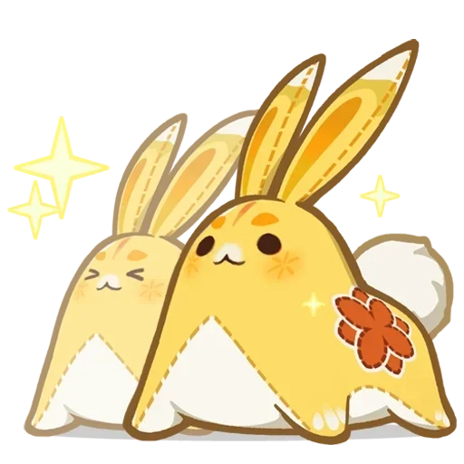 🐰 Стикер «Геншин Импакт» для Telegram