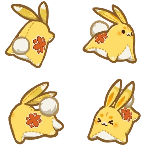🐰 Стикер «Геншин Импакт» для Telegram