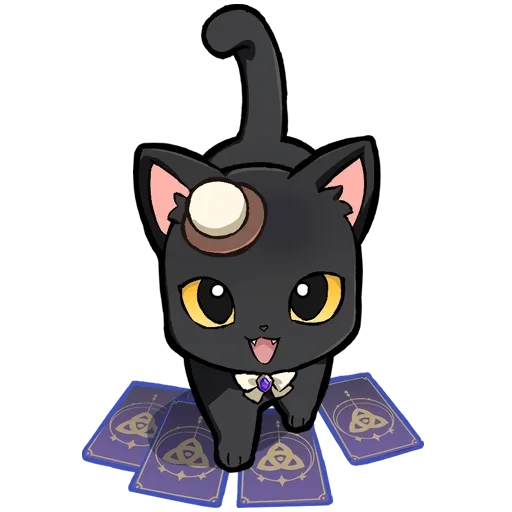 🐱 Стикер «Геншин Импакт» для Telegram