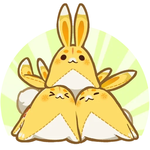 🐰 Стикер «Геншин Импакт» для Telegram