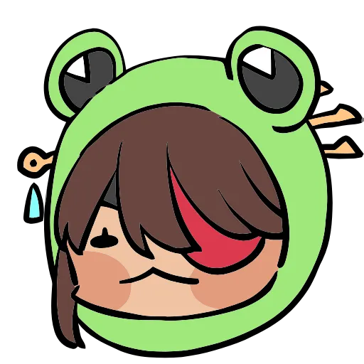 🐸 Эмодзи «Genshin Impact Frogs» для Telegram