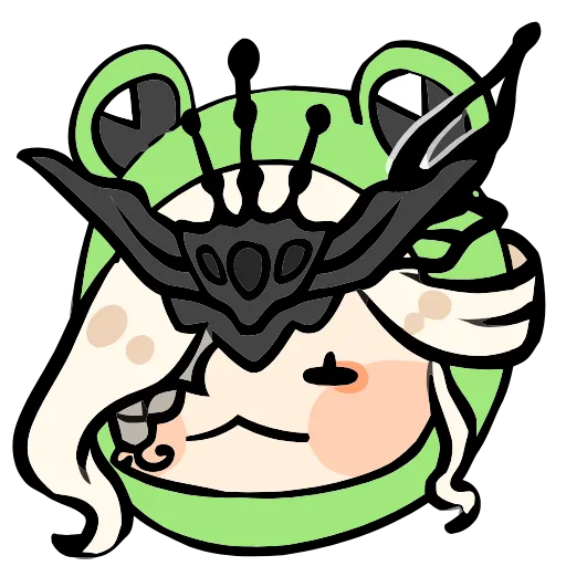 🐸 Эмодзи «Genshin Impact Frogs» для Telegram