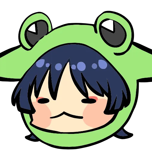 🐸 Эмодзи «Genshin Impact Frogs» для Telegram