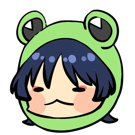 🐸 Эмодзи «Genshin Impact Frogs» для Telegram