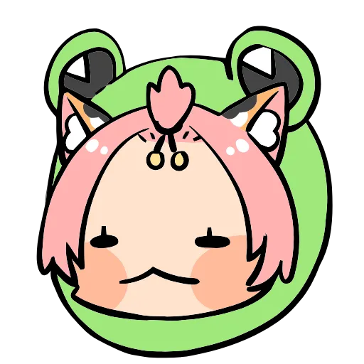 🐸 Эмодзи «Genshin Impact Frogs» для Telegram