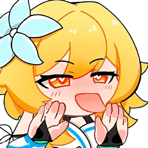😍 Стикер «Genshin Impact Chibi» для Telegram