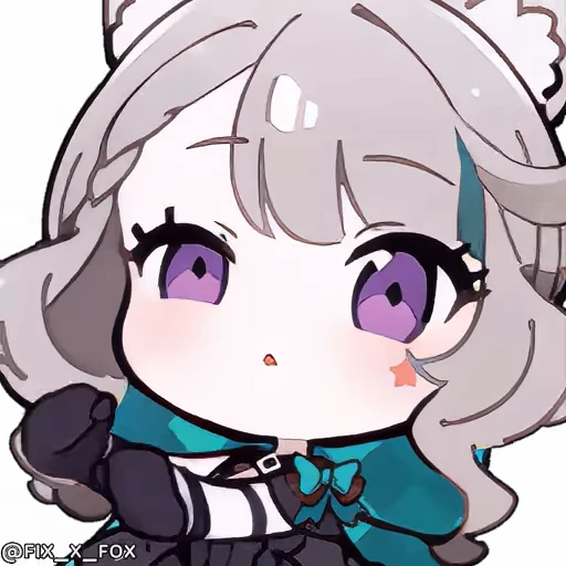 😉 Стикер «Genshin Impact Chibi» для Telegram