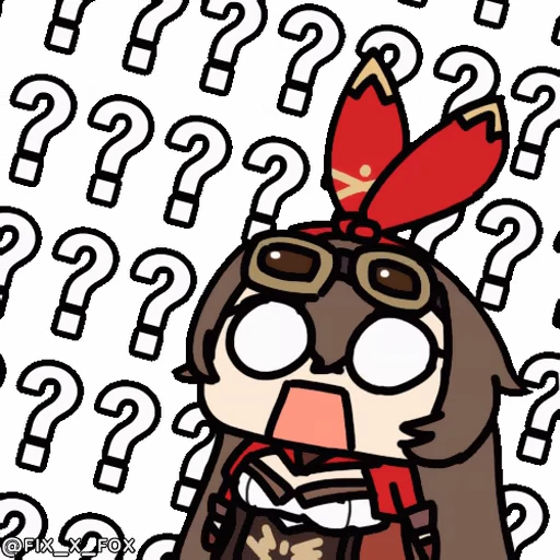 ❓ Стикер «Genshin Impact Chibi» для Telegram