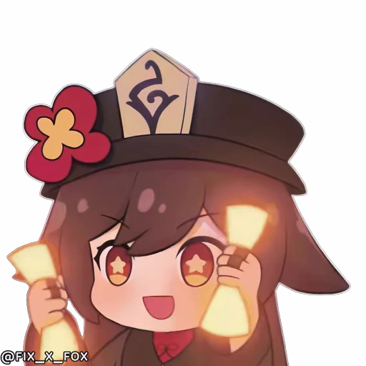 🎉 Стикер «Genshin Impact Chibi» для Telegram