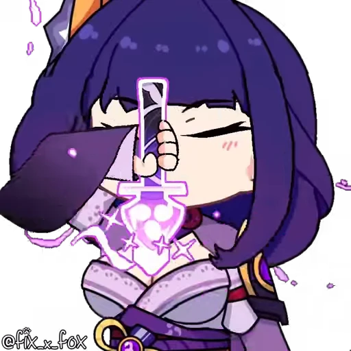 😎 Стикер «Genshin Impact Chibi» для Telegram
