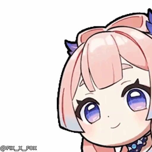 ✌️ Стикер «Genshin Impact Chibi» для Telegram