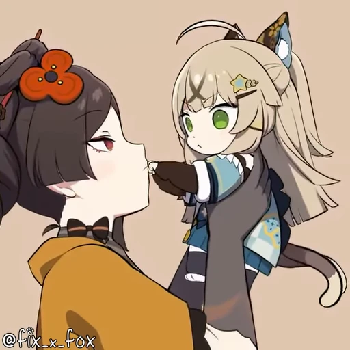 😘 Стикер «Genshin Impact Chibi» для Telegram