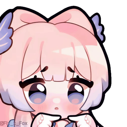 🥺 Стикер «Genshin Impact Chibi» для Telegram