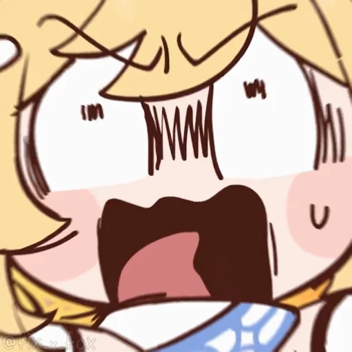 😱 Стикер «Genshin Impact Chibi» для Telegram