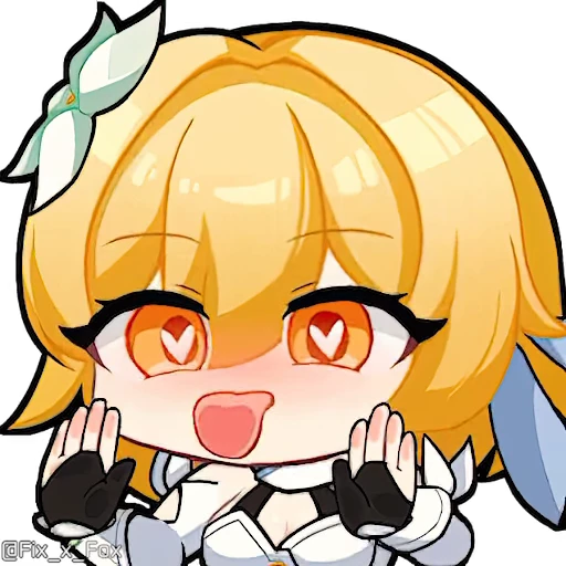 😍 Стикер «Genshin Impact Chibi» для Telegram