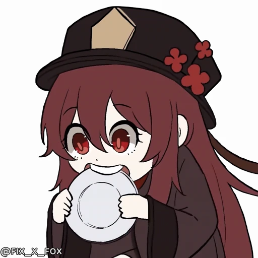 😋 Стикер «Genshin Impact Chibi» для Telegram