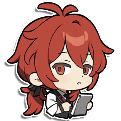 ❔ Стикер «Genshin Impact (KFC)» для Telegram