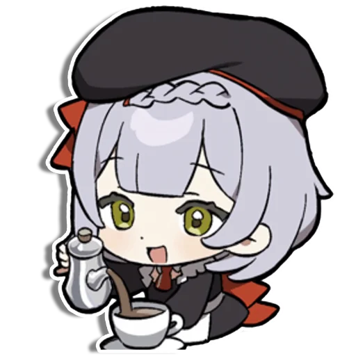 😀 Стикер «Genshin Impact (KFC)» для Telegram