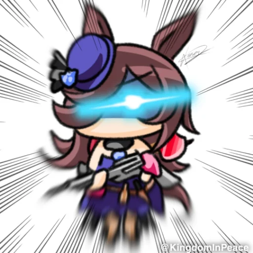 🧬 Стикер «Genshin Chibi» для Telegram