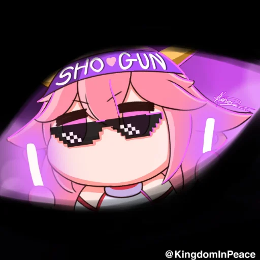 🧬 Стикер «Genshin Chibi» для Telegram