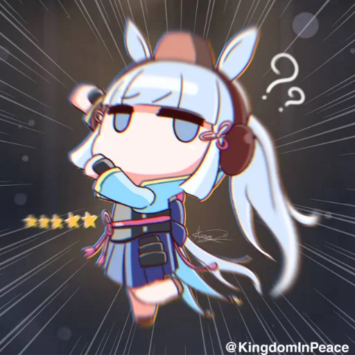 🧬 Стикер «Genshin Chibi» для Telegram