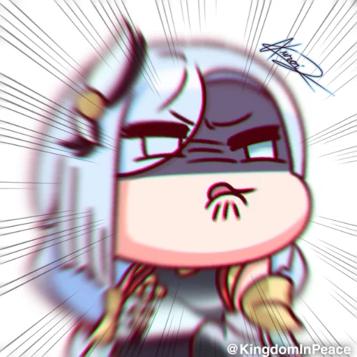 🧬 Стикер «Genshin Chibi» для Telegram