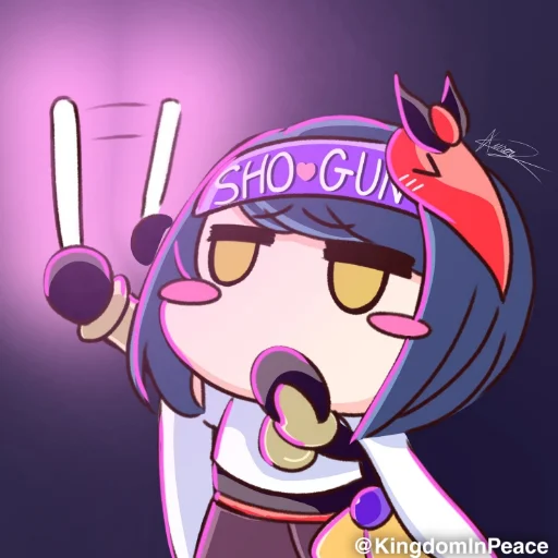 🧬 Стикер «Genshin Chibi» для Telegram