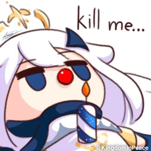 🧬 Стикер «Genshin Chibi» для Telegram