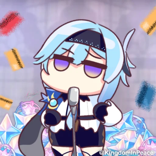 🧬 Стикер «Genshin Chibi» для Telegram