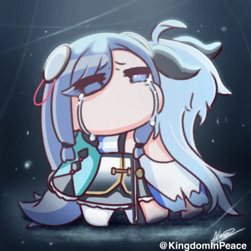🧬 Стикер «Genshin Chibi» для Telegram