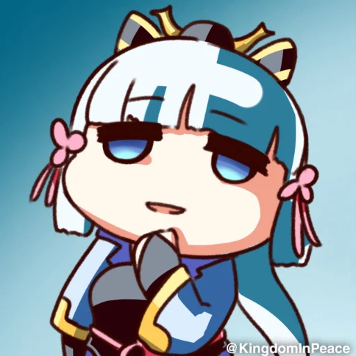 🧬 Стикер «Genshin Chibi» для Telegram