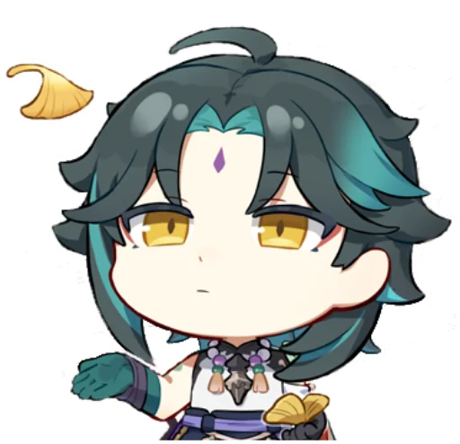 🍂 Стикер «Genshin Stickers 2» для Telegram