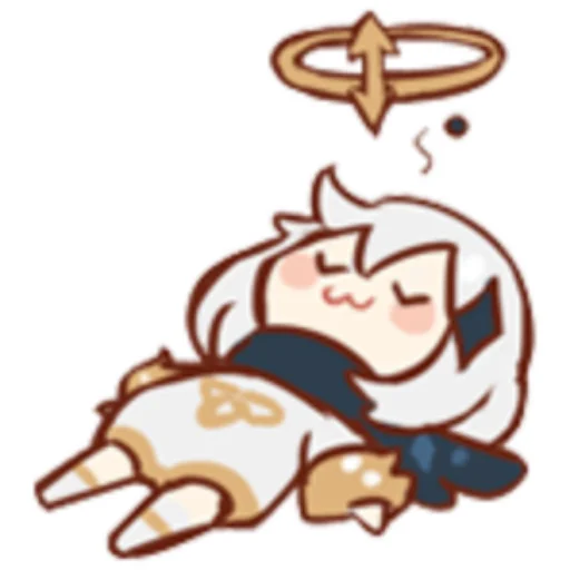 ⚰️ Стикер «Genshin Stickers 2» для Telegram