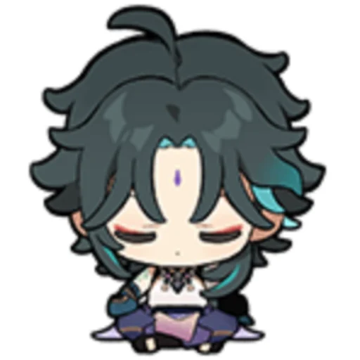 🧘‍♂️ Стикер «Genshin Stickers 2» для Telegram