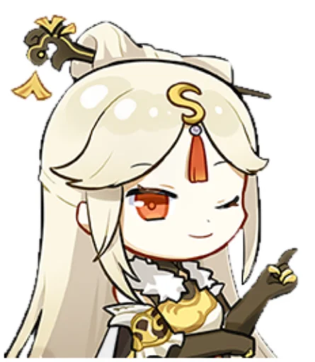 🍡 Стикер «Genshin Stickers 2» для Telegram