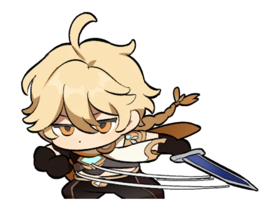 ⚔️ Стикер «Genshin Stickers 2» для Telegram