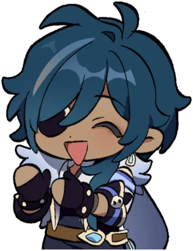 👏 Стикер «Genshin Stickers 2» для Telegram